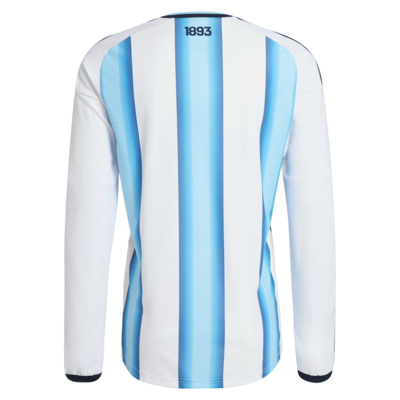 Argentina adidas Home Authentic Shirt 2026 - Long Sleeve