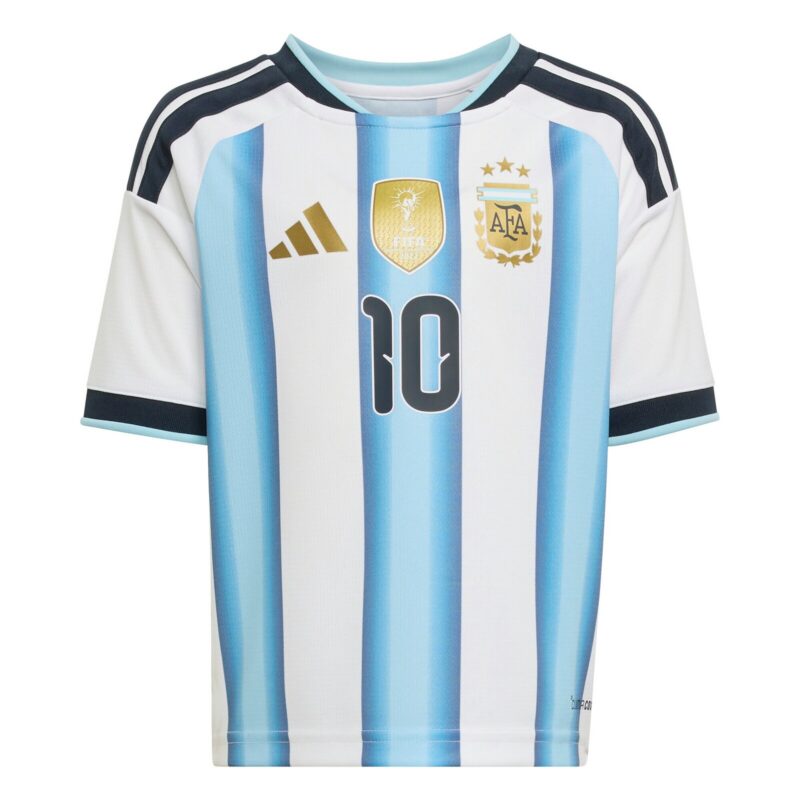 A2B image: argentina-adidas-home-minikit-2026-messi-10 Argentina adidas Home Minikit 2026 - Messi #10