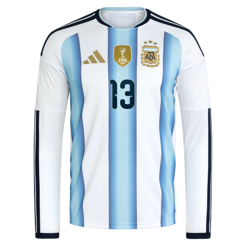 Argentina adidas Home Shirt 2026 -Long sleeve with Romero 13 printing
