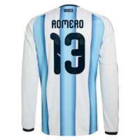 Argentina adidas Home Shirt 2026 -Long sleeve with Romero 13 printing
