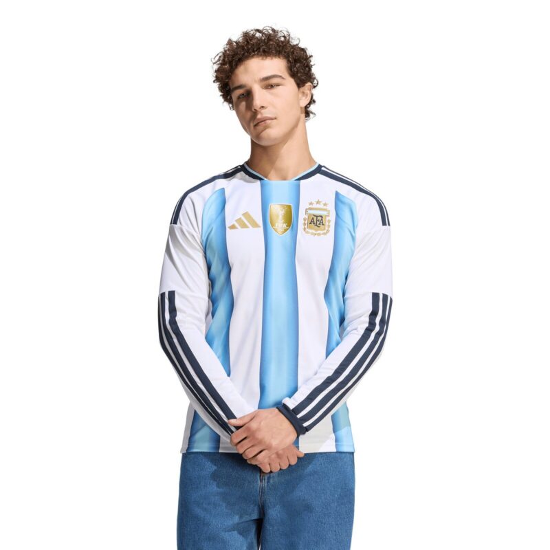 A2B image: argentina-adidas-home-shirt-2026-long-sleeve Argentina adidas Home Shirt 2026 - Long Sleeve