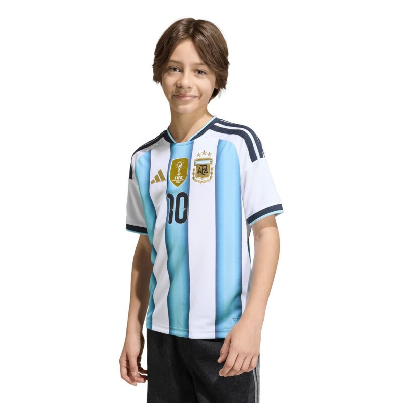 A2B image: argentina-adidas-home-shirt-2026-messi-10-kids Argentina adidas Home Shirt 2026 - Messi #10 - Kids