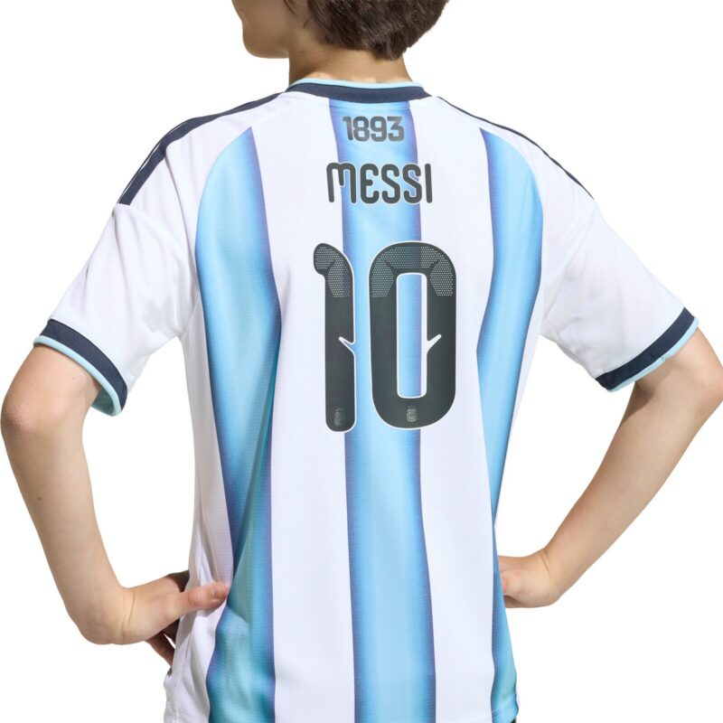A2B image: argentina-adidas-home-shirt-2026-messi-10-kids Argentina adidas Home Shirt 2026 - Messi #10 - Kids