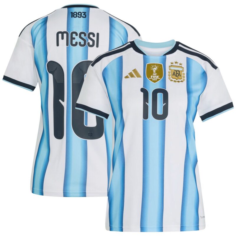 Argentina adidas Home Shirt 2026 - Messi #10 - Womens