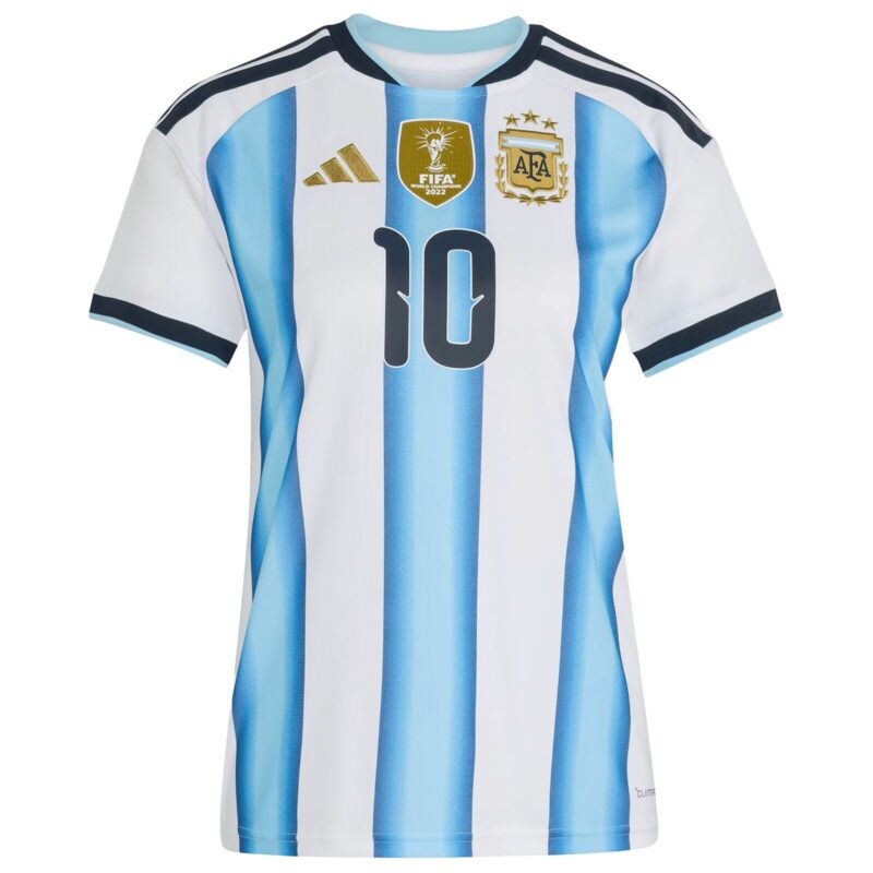 Argentina adidas Home Shirt 2026 - Messi #10 - Womens