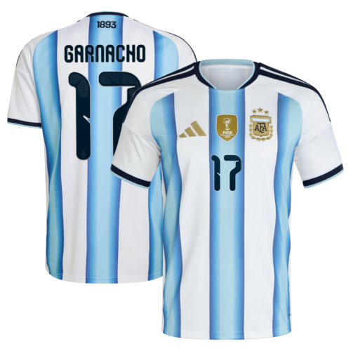 A2B image: argentina-adidas-home-shirt-2026-with-garnacho-17-printing Argentina adidas Home Shirt 2026 with Garnacho 17 printing