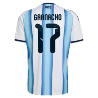 Argentina adidas Home Shirt 2026 with Garnacho 17 printing
