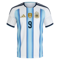 A2B image: argentina-adidas-home-shirt-2026-with-j-alvarez-9-printing Argentina adidas Home Shirt 2026 with J. Alvarez 9 printing