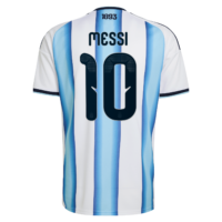 Argentina adidas Home Shirt 2026 with Messi 10 printing