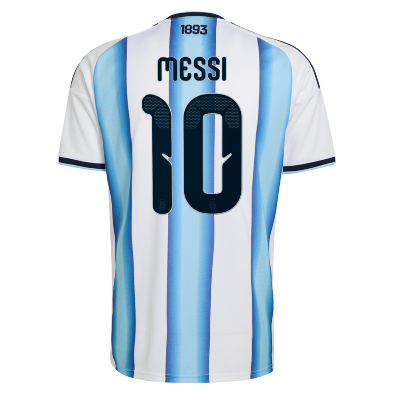 Argentina adidas Home Shirt 2026 with Messi 10 printing