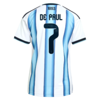 A2B image: argentina-adidas-home-shirt-2026-womens-with-de-paul-7-printing Argentina adidas Home Shirt 2026 - Womens with De Paul 7 printing