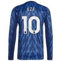 Arsenal adidas Away Shirt 2025-26 - Long Sleeve with Eze 10 printing