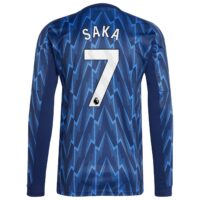 A2B image: arsenal-adidas-away-shirt-2025-26-long-sleeve-with-saka-7-printing Arsenal adidas Away Shirt 2025-26 - Long Sleeve with Saka 7 printing