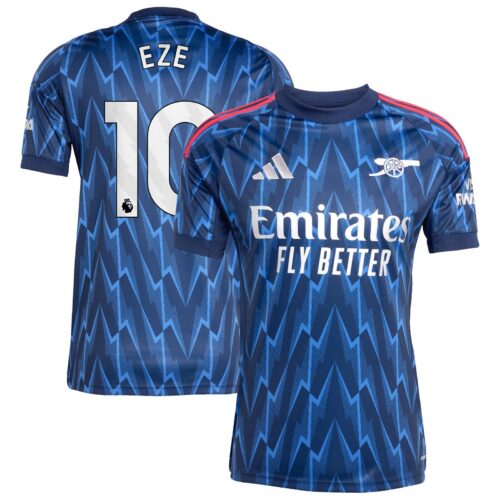 A2B image: arsenal-adidas-away-shirt-2025-26-with-eze-10-printing Arsenal adidas Away Shirt 2025-26 with Eze 10 printing
