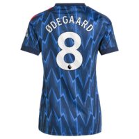 Arsenal adidas Away Shirt 2025-26 - Womens with Ødegaard 8 printing