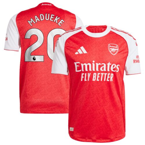 A2B image: arsenal-adidas-home-authentic-shirt-2025-26-with-madueke-20-printing Arsenal adidas Home Authentic Shirt 2025-26 with Madueke 20 printing