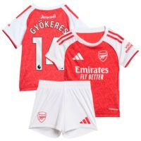 Arsenal adidas Home Babykit 2025-26 with Gyökeres 14 printing