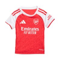 Arsenal adidas Home Babykit 2025-26 with Gyökeres 14 printing