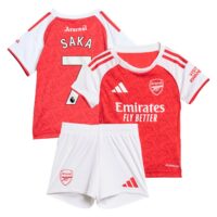 A2B image: arsenal-adidas-home-babykit-2025-26-with-saka-7-printing Arsenal adidas Home Babykit 2025-26 with Saka 7 printing