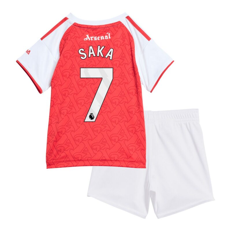 A2B image: arsenal-adidas-home-babykit-2025-26-with-saka-7-printing Arsenal adidas Home Babykit 2025-26 with Saka 7 printing