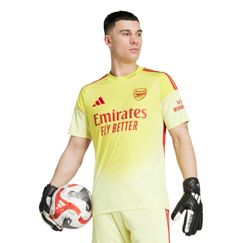 A2B image: arsenal-adidas-home-goalkeeper-shirt-2025-26 Arsenal adidas Home Goalkeeper Shirt 2025-26