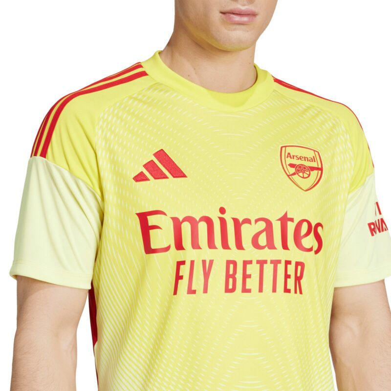 A2B image: arsenal-adidas-home-goalkeeper-shirt-2025-26 Arsenal adidas Home Goalkeeper Shirt 2025-26