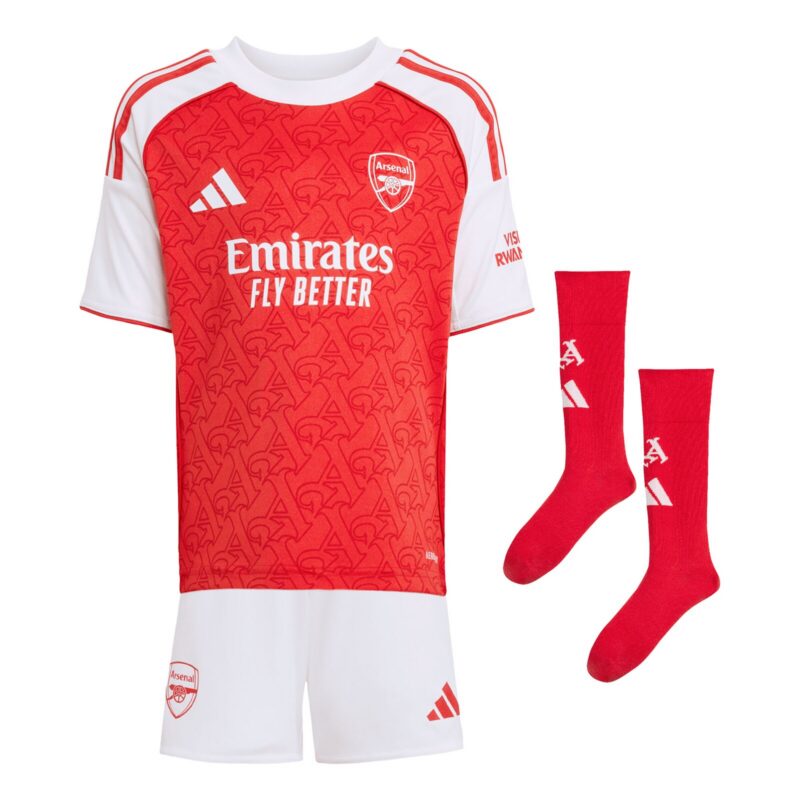 A2B image: arsenal-adidas-home-minikit-2025-26-with-gyokeres-14-printing Arsenal adidas Home Minikit 2025-26 with Gyökeres 14 printing
