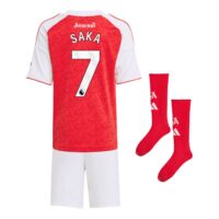 A2B image: arsenal-adidas-home-minikit-2025-26-with-saka-7-printing Arsenal adidas Home Minikit 2025-26 with Saka 7 printing