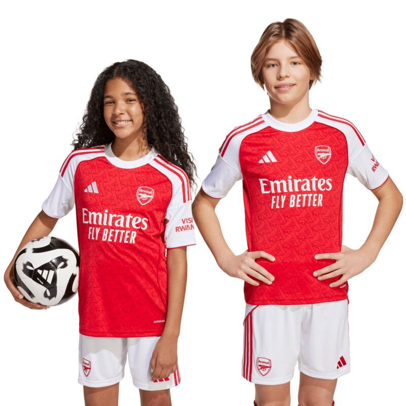 A2B image: arsenal-adidas-home-shirt-2025-26-kids Arsenal adidas Home Shirt 2025-26 - Kids