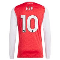 Arsenal adidas Home Shirt 2025-26 - Long Sleeve with Eze 10 printing