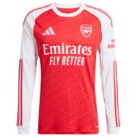 A2B image: arsenal-adidas-home-shirt-2025-26-long-sleeve-with-madueke-20-printing Arsenal adidas Home Shirt 2025-26 - Long Sleeve with Madueke 20 printing