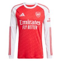 Arsenal adidas Home Shirt 2025-26 - Long Sleeve with Rice 41 printing