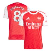 A2B image: arsenal-adidas-home-shirt-2025-26-with-odegaard-8-printing Arsenal adidas Home Shirt 2025-26 with Ødegaard 8 printing