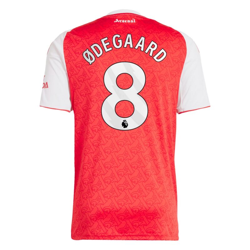A2B image: arsenal-adidas-home-shirt-2025-26-with-odegaard-8-printing Arsenal adidas Home Shirt 2025-26 with Ødegaard 8 printing
