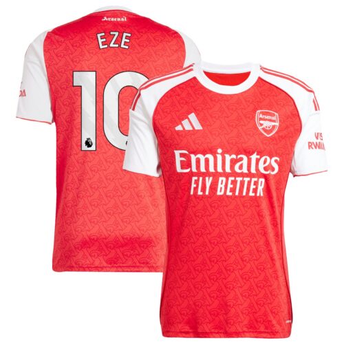 A2B image: arsenal-adidas-home-shirt-2025-26-with-eze-10-printing Arsenal adidas Home Shirt 2025-26 with Eze 10 printing