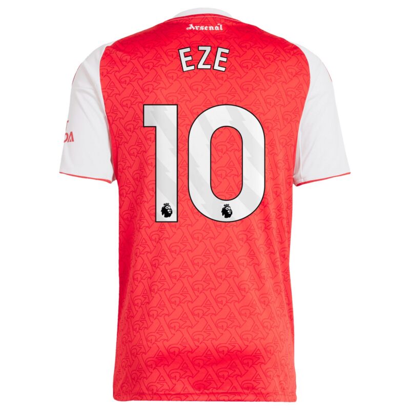 A2B image: arsenal-adidas-home-shirt-2025-26-with-eze-10-printing Arsenal adidas Home Shirt 2025-26 with Eze 10 printing