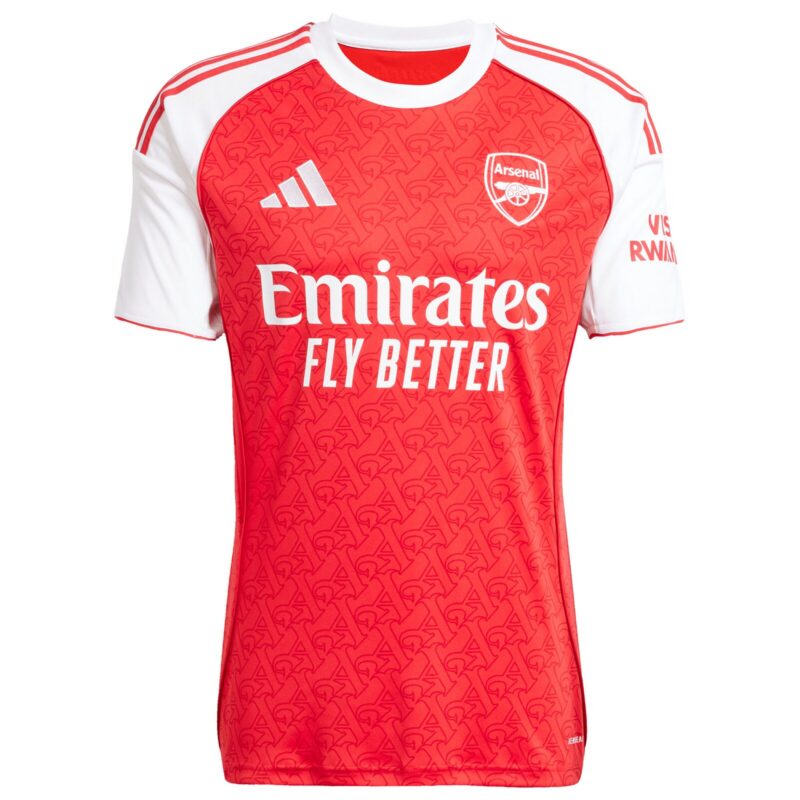 A2B image: arsenal-adidas-home-shirt-2025-26-with-madueke-20-printing Arsenal adidas Home Shirt 2025-26 with Madueke 20 printing