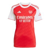 Arsenal adidas Home Shirt 2025-26 - Womens with Ødegaard 8 printing