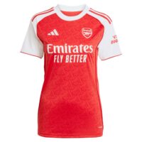 Arsenal adidas Home Shirt 2025-26 - Womens with Gyökeres 14 printing