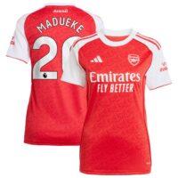 A2B image: arsenal-adidas-home-shirt-2025-26-womens-with-madueke-20-printing Arsenal adidas Home Shirt 2025-26 - Womens with Madueke 20 printing