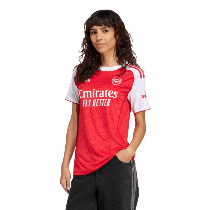 A2B image: arsenal-adidas-home-shirt-2025-26-womens Arsenal adidas Home Shirt 2025-26 - Womens