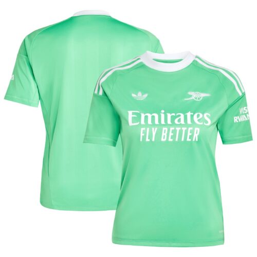 A2B image: arsenal-adidas-third-goalkeeper-shirt-2025-26-kids Arsenal adidas Third Goalkeeper Shirt 2025-26 - Kids