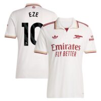 Arsenal adidas Third Shirt 2025-26 with Eze 10 printing
