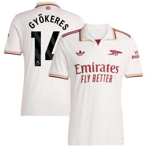 A2B image: arsenal-adidas-third-shirt-2025-26-with-gyokeres-14-printing Arsenal adidas Third Shirt 2025-26 with Gyökeres 14 printing