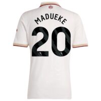 Arsenal adidas Third Shirt 2025-26 with Madueke 20 printing
