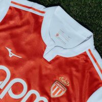 AS Monaco Mizuno Home Shirt 2025-26