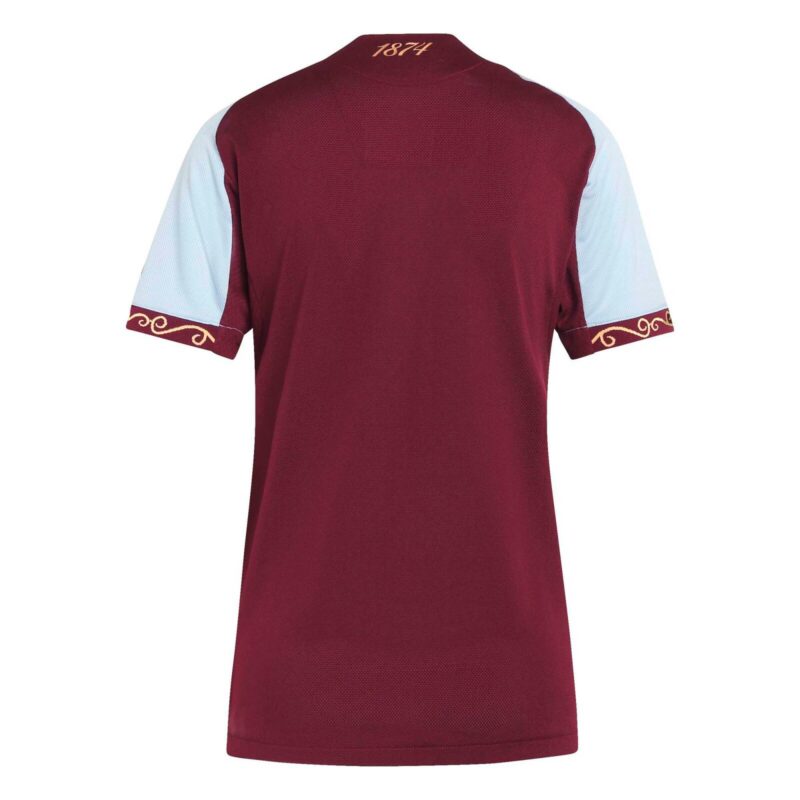 Aston Villa adidas Home Authentic Shirt 2025-26 - Womens