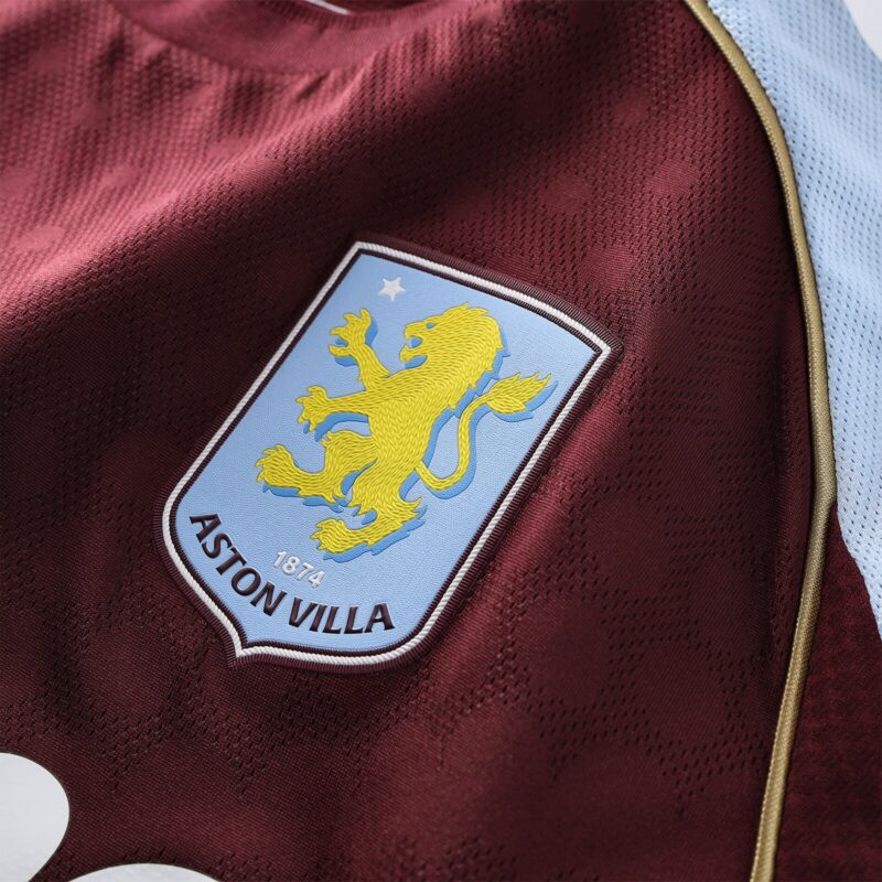 A2B image: aston-villa-adidas-home-authentic-replica-shirt-2025-26 Aston Villa adidas Home Authentic Replica Shirt 2025-26