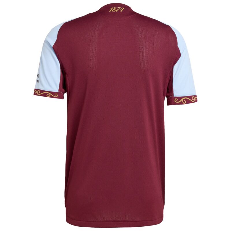 A2B image: aston-villa-adidas-home-authentic-replica-shirt-2025-26 Aston Villa adidas Home Authentic Replica Shirt 2025-26