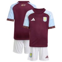 Aston Villa adidas Home Replica Mini Kit 2025-26